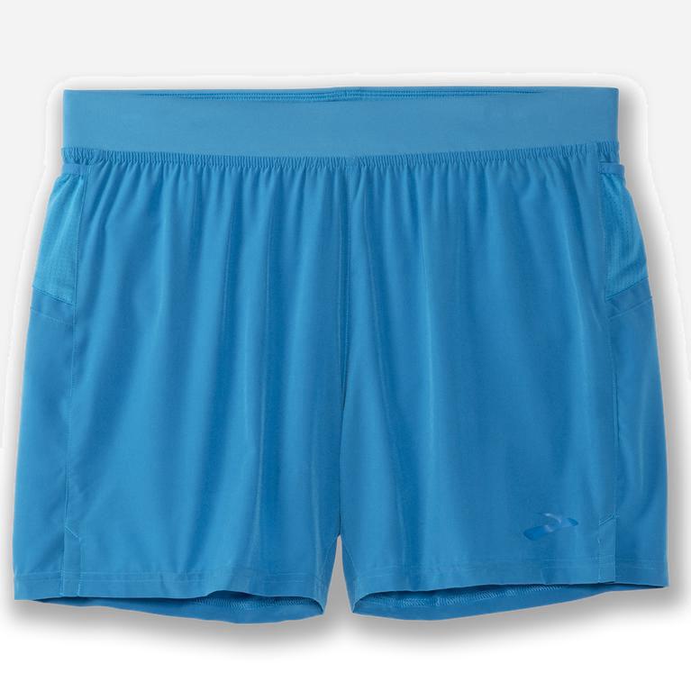 Brooks Sherpa 5 2-In-1 Løpeshorts Herre Tilbud - Blå - Norge (JKH480529)